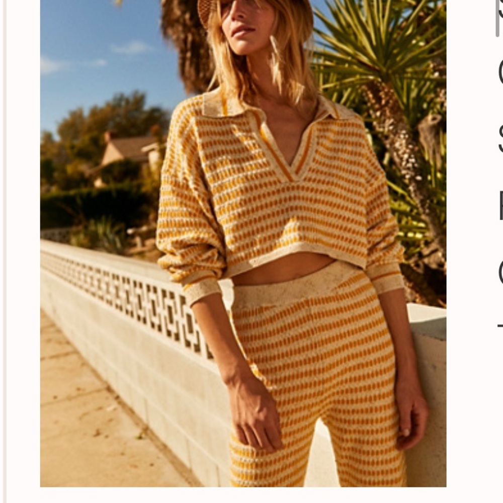 Free people vacation vibes set